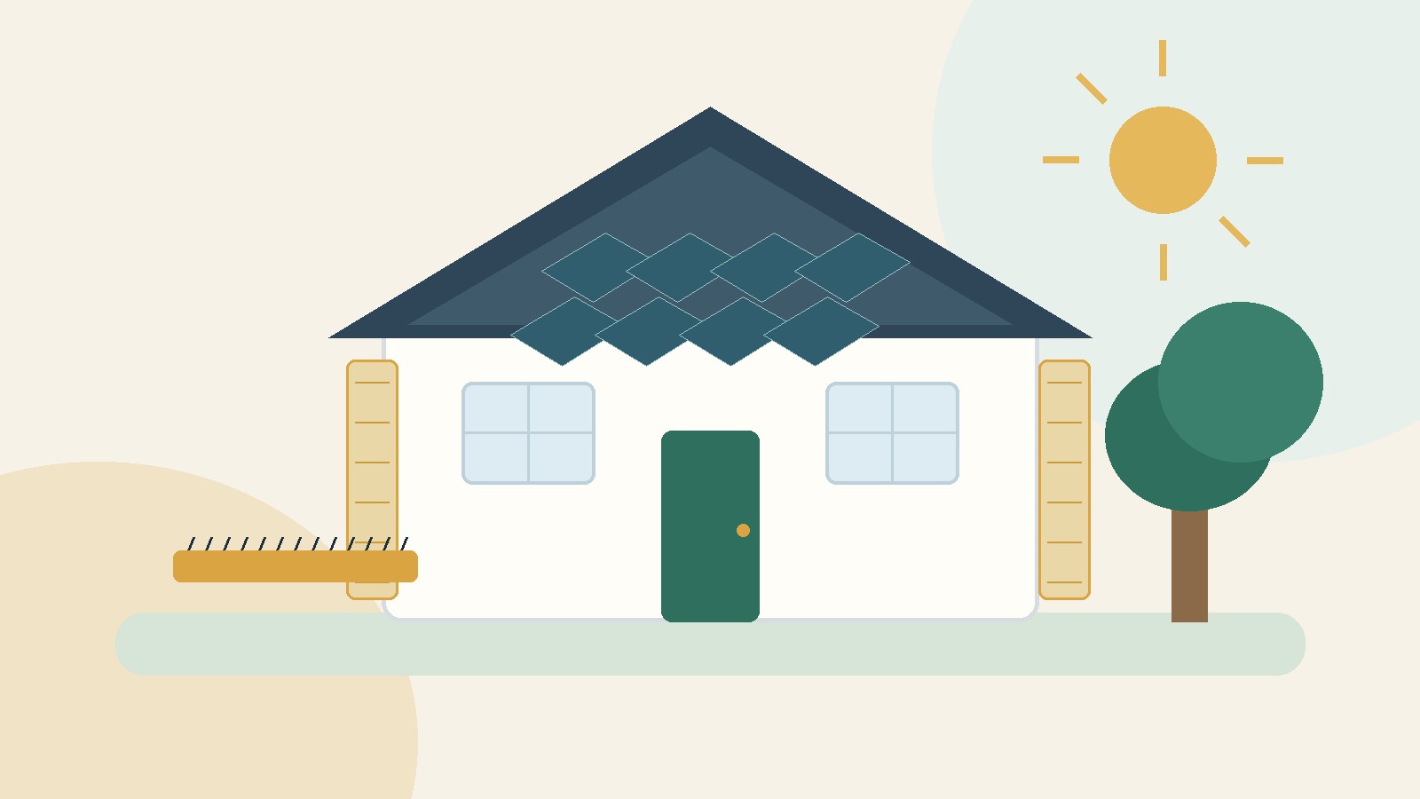 Modernisiertes Einfamilienhaus mit Solardach und energetischer Sanierung